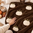 thumbnail image 3 of Christmas Flannel Throw Blanket 40"x60", Soft Microfiber Cozy Blanket for Couch Bed, Holiday Christmas Decorations Throw, 3 of 4