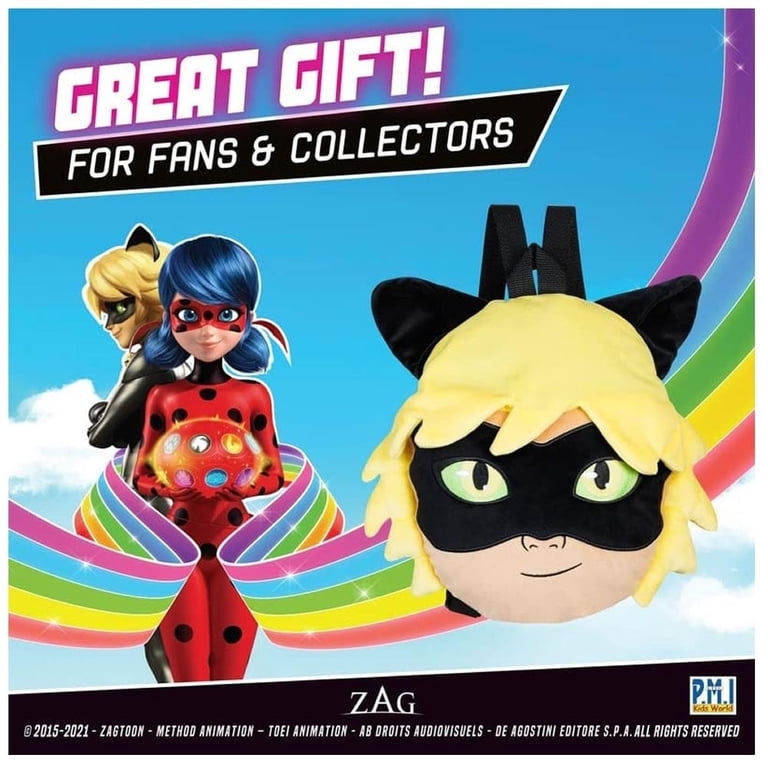 PMI International Miraculous Ladybug Toys, Cat Noir Plushie 