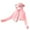 Red, variant on Kids UPF 50+ Sun Protection Jacket Ice Silk Cropped Zip Hooded Sweatshirts with Face Cover & Thumb Holes Summer Outdoor Beach