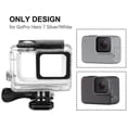 thumbnail image 3 of Case For Gopro Hero 7 Silver/white Waterproof Case 60m Protective Case With Quick Pull Mobile Plug And Screws For Go Pro Hero7 Silver/white, 3 of 5