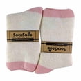 thumbnail image 2 of Sock Snob - Ladies Alpaca Wool Blend Thermal Slipper Bed Socks with Grippers, 2 of 2