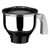 Preethi MG509 Medium Mixer Jar for Eco Twin, Eco Plus/Chef Pro and Blue Leaf, 1-Liter, Silver
