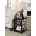 thumbnail image 2 of Convenience Concepts Town Square Table d'Appoint en Finition Bois Espresso, 2 of 5