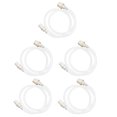 thumbnail image 2 of 5Pcs Portable Cupping Machine Extension Pipes Universal Interface Pipes (White), 2 of 5