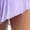Light Purple, variant on Women's Two Piece Tennis Sets Gym Yoga Workout Activewear Outfits Quarter Zip Tank Tops Pleated Skirts Light Purple S