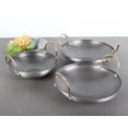 thumbnail image 4 of Sartén Wok shamjiam Olla de acero inoxidable 8 pulgadas, 4 of 6