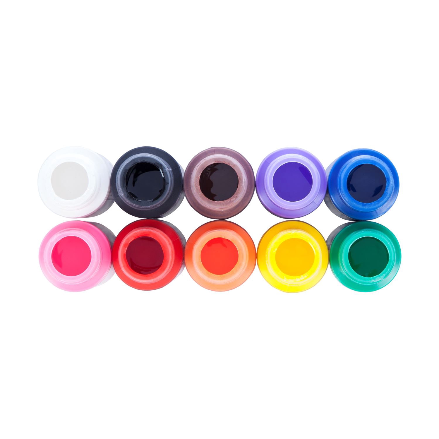 Tulip Brush-On Fabric Paint Set – 10 Pack of 2 fl oz Bottles, Liquid Rainbow Colors for DIY Crafts & Clothing