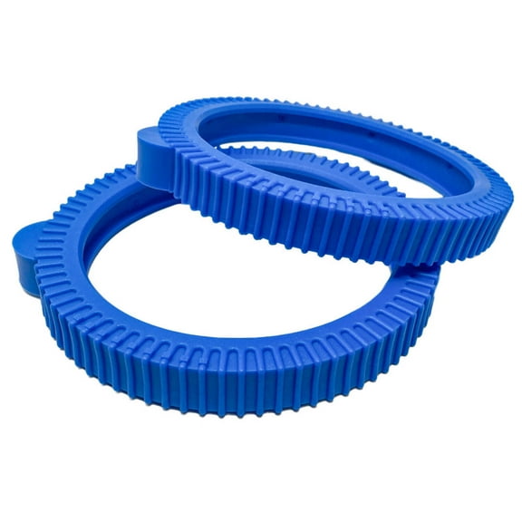 Poolvergnuegen Solid Front Tires for Tile Pool Set of 2 896584000-938