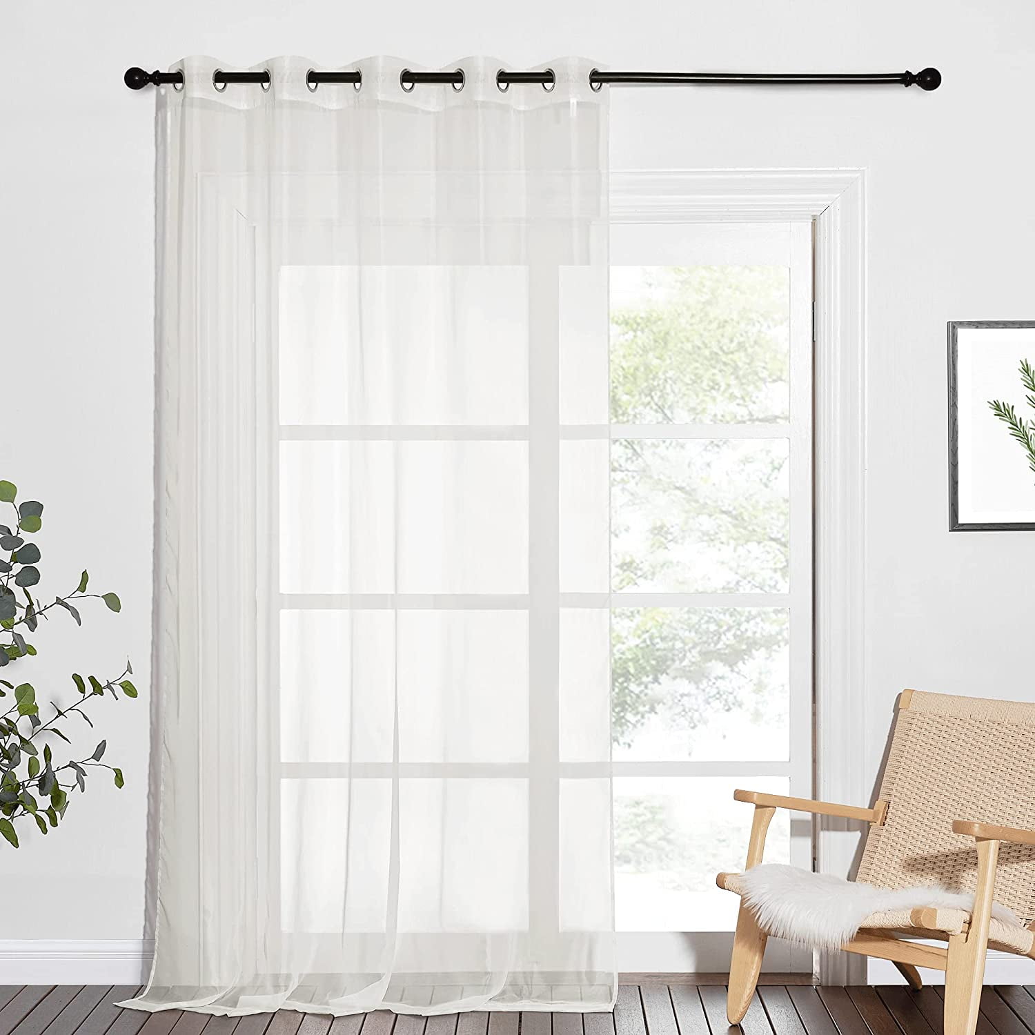 Sound Barrier 100 Black Out Room Divider Curtains 95", Noise, Cold