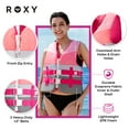 thumbnail image 5 of Roxy Women's Life Jacket, US Coast Guard PFD with Lightweight EPE Foam, M Size 33" - 37" Pink Silver, 5 of 7