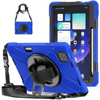 XYX Case for Xiaomi Pad 6/Xiaomi Pad 6 Pro 5G 2023 11.0 inch with 360 Degree Rotating, Hand Strap, Shoulder Strap, Blue