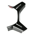 thumbnail image 4 of ABS Steering Wheel Gloss Trim Carbon Fiber Pattern Fit for Benz C Class W204 11-13, 4 of 9