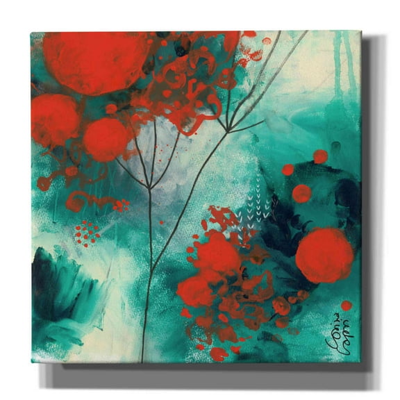 Epic Graffiti 'Winter Solstice by Corina Capri Giclee Canvas Wall Art, 26"x26"