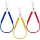 thumbnail image 1 of Tijeras con agarre de color, mango de anillo, tijeras de apertura automática, tijeras de francotirador adaptables para niños y adultos con necesidades especiales, 8 pulgadas (paquete de 3) Ormromra JQWJ432, 1 of 2
