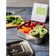 thumbnail image 5 of Stainless Steel Lunch Box, 3 Compartment Leak Proof, 24 Oz, 5 of 6
