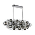 thumbnail image 1 of 27 Light Island/Pool Table Chandelier with Chrome Finish, 1 of 2
