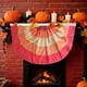 thumbnail image 5 of Bandera Decorativa con Rayas Festoneadas para Jardín, Ideal para Acción de Gracias y Halloween | Uso Interior y Exterior | Ojales En La Parte Superior de La Lona | 180 Cm de Diámetro | Paquete de 2, 5 of 6