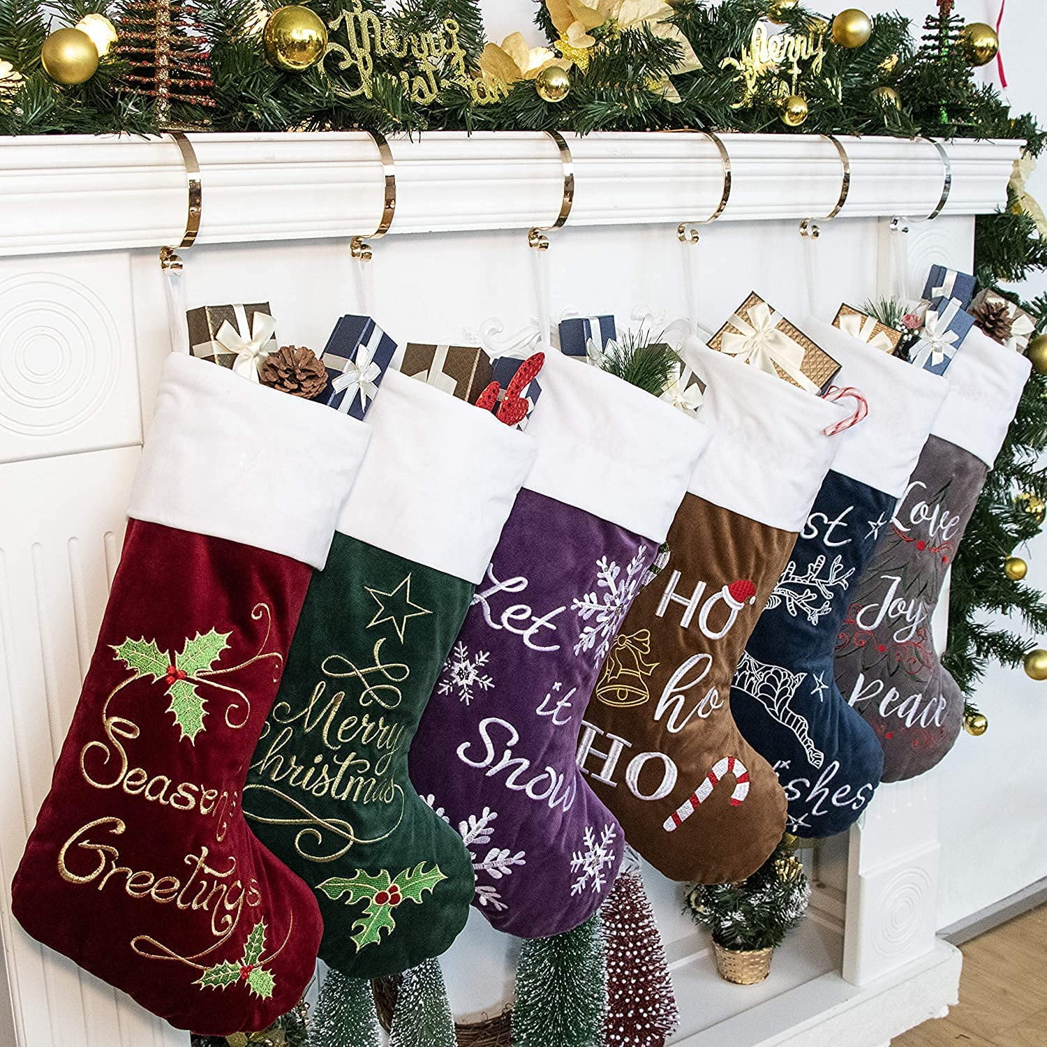 Santa's Favorite Ho Personalized Christmas Stocking