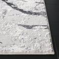 thumbnail image 3 of SAFAVIEH Hanna Brooke Abstract Runner Rug, Grey/Ivory Dark Grey, 2' x 8', 3 of 10