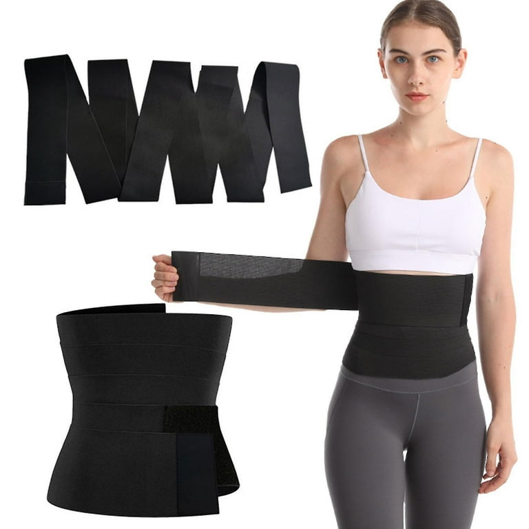 Waist Trainer For Women Lower Belly Fat - Waist Trimmer Belt With Loop Wrap  Around , Waist Sport Protection Belt, Invisible Workout Belly Band