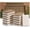 Brown White 12pcs, variant on Natural Dish Sponges 16 Pack - Biodegradable Sponge Kitchen Compostable Cellulose Coconut Scrubber - No Scratch Cleaning Sponges