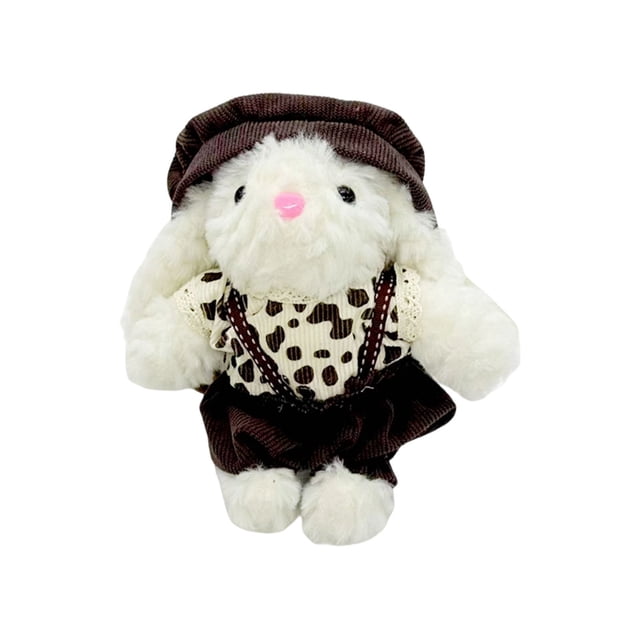 Uuiauoio Stuffed Animals Keychain Toys,Bunny,Forest Plush Keyring Pendants for Backpack,Purse,Handbag,Goody Bag Ornament for Goody Bag
