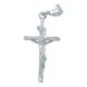 thumbnail image 3 of JOYARIS Dije Cruz Jesucristo Inri Liso Divino Rostro Plata 925 DM-0001519, 3 of 3
