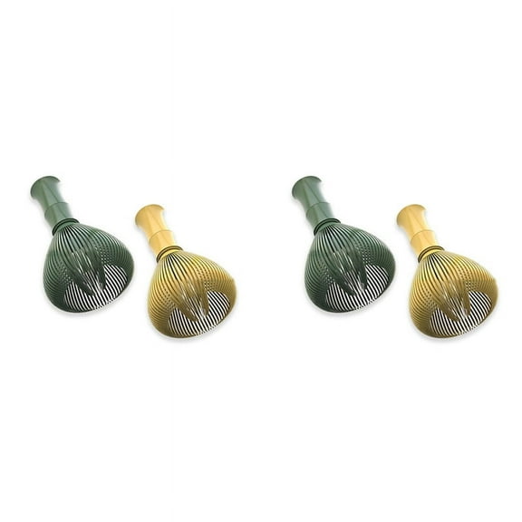 4PCS Matcha Whisk Resin Matcha Whisk Chasen Brush Food Grade for Matcha Green Tea