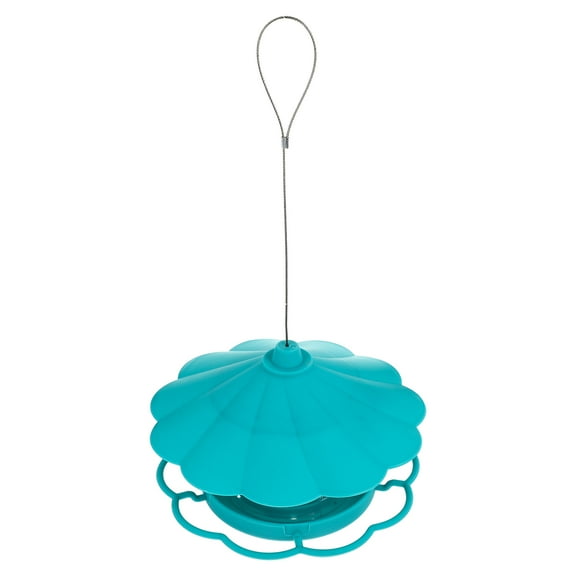 unbranded  Bird Feeder Birdfeeder Seed Catcher Pet Food Feeders for Outdoors Green