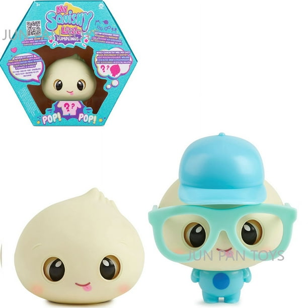 2025 My Squishy Little Dumplings juguetes interactivos para niños, Peach dorado, figuras coleccionables, mascotas electrónicas, juguetes originales, regalo de cumpleaños