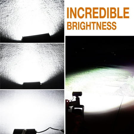 

20 Inch 8 4LED 252 w 6000K 15120LM Flood Spot Combo LED Light Bar For Off-road