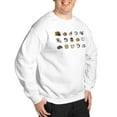 thumbnail image 4 of CafePress - Neko Atsume Jumper - Crew Neck Sweatshirt, 4 of 5