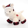thumbnail image 1 of Holiday Time Squeaky Stuffed Dog Toy - Llama, 1 of 4