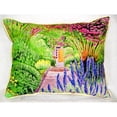thumbnail image 4 of Betsy Drake HJ119 Garden Door Indoor & Outdoor Throw Pillow- 16 x 20 in., 4 of 4