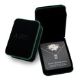 thumbnail image 3 of Anavia Mini Cube Cremation Jewelry Stainless Steel Keepsake Memorial Urn Necklace for Human with"Love Never Dies" Comfort Card-[Silver], 3 of 3