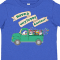 thumbnail image 4 of Inktastic Have a Very Hoppy Easter Green Bunny Truck Boys or Girls Toddler T-Shirt, 4 of 5