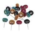 thumbnail image 2 of yuksok 20 Pieces 1'' (25mm) Wheel Buffing Polishing Wheel Set For Rotary Tool Suitable, 2 of 8