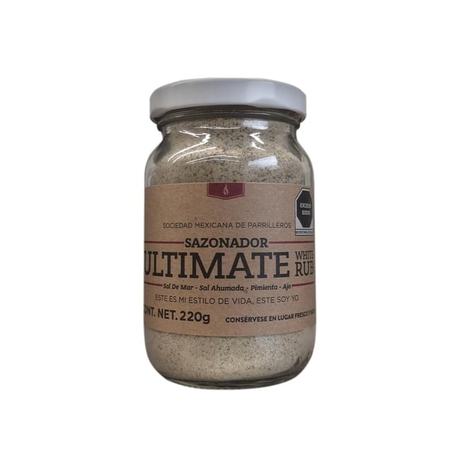 Sazonador Sociedad Mexicana de Parrilleros Ultimate White Rub 220 g
