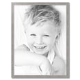 thumbnail image 2 of ArtToFrames 30" x 40" Classic Silver Picture Frame, 30x40 inch Silver Wood Poster Frame (WOM-4926), 2 of 7