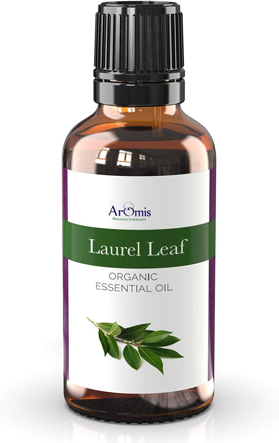 ArOmis Laurel Leaf Essential Oil - USDA Certified Organic - 100% Pure Therapeutic Grade - 30ml (1 Fl Oz), Undiluted, Premium, Oils Perfect for Aromatherapy Diffuser