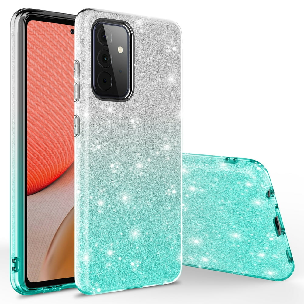 Samsung Galaxy A52 5G Case, Rosebono Cute Fashinon Slim Luxury Shinning