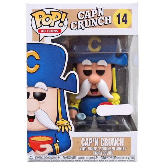 Funko POP! Quaker Oats Ad Icons Cap'n Crunch Vinyl Figure