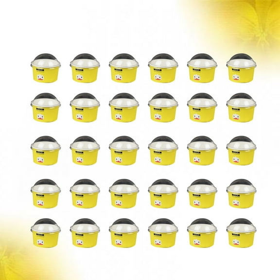 HOMEMAXS  100 Pcs Ice Cream Paper Bowl Food Grade Material Cups Elegant