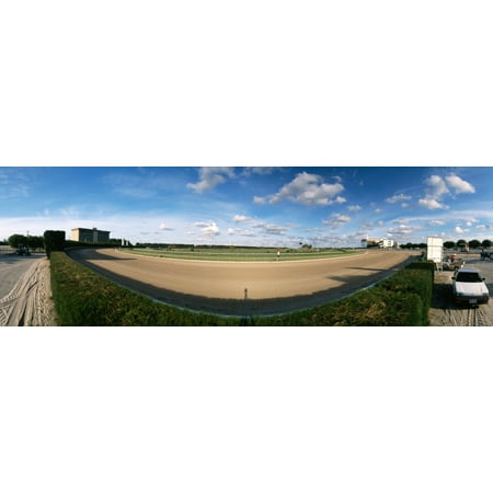 360 Degree View Of Horse Racing Track Calder Race Course Miami