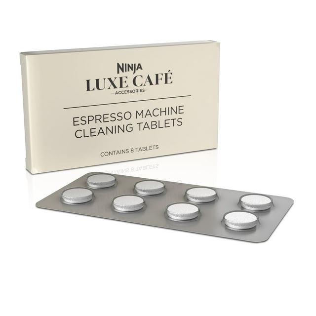Tabletas de limpieza Ninja Luxe Café Espresso Machine, paquete de 8