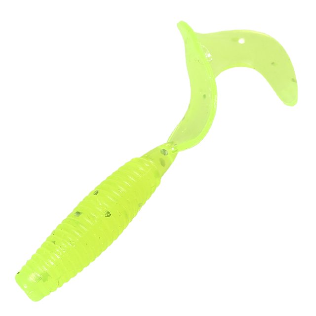 100 unids 4 cm suave señuelos de pesca artificial Swimbait Tail Grub señuelos gusano Moggot Grub señ Abanopi Señuelos de pesca