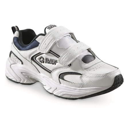 

Guide Gear Walking Shoes for Men Hook-and-Loop Comfortable Velcro Shoes for Work Casual Working