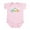 Petal Pink, variant on CafePress - Little Dude Infant Bodysuit - Baby Light Bodysuit, Size Newborn - 24 Months