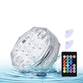 thumbnail image 1 of Submersible LED Lights with Remote Control, 15 Colors RGB Submersible Pond Light, Garden Decor Lamp for Wedding, Christmas, Party, 1 of 7