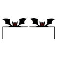 thumbnail image 4 of Door Corner Decorations 2 Pack, Felt Witch Spider Web Pumpkin Bats Histioid Right Angle Door Frame Ornaments, Easy To Install Lightweight Sturdy Home Party Decoration, 4 of 5